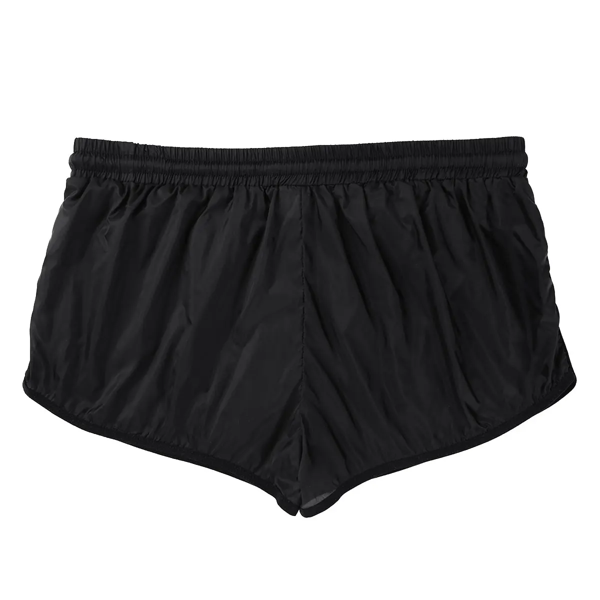 Mens Casual Swimming Wear Shorts Soft See Through Swimsuit Fabric Drawstring Lightweight Boxer Shorts Panties for Pool Party 5