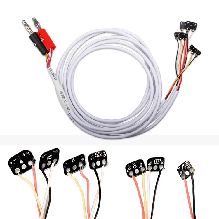 Free shipping Kaisi Original DC Power Supply Phone Current Test Cable for iPhone 7 7 Plus 6S 5S 5C 5 4S 4 Repair Tools