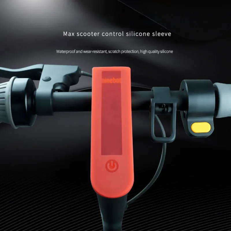 Pour NINEBOT Max g30 Trottinette Électrique En Silicone Boîtier tableau de bord Control Case Cover 