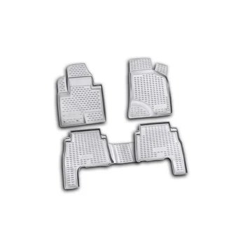 

Floor mats Hyundai Santa Fe 05/2010-2012, 4 PCs (PU) Hyundai Santa Fe