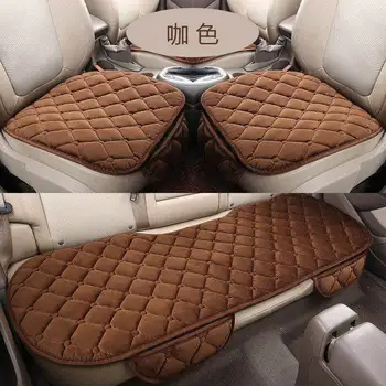 

Universal Car Seat Cushion Fur Car Seat Covers Four Seasons Front Rear Cushion Breathable Protector Mat For ford mondeo mk4