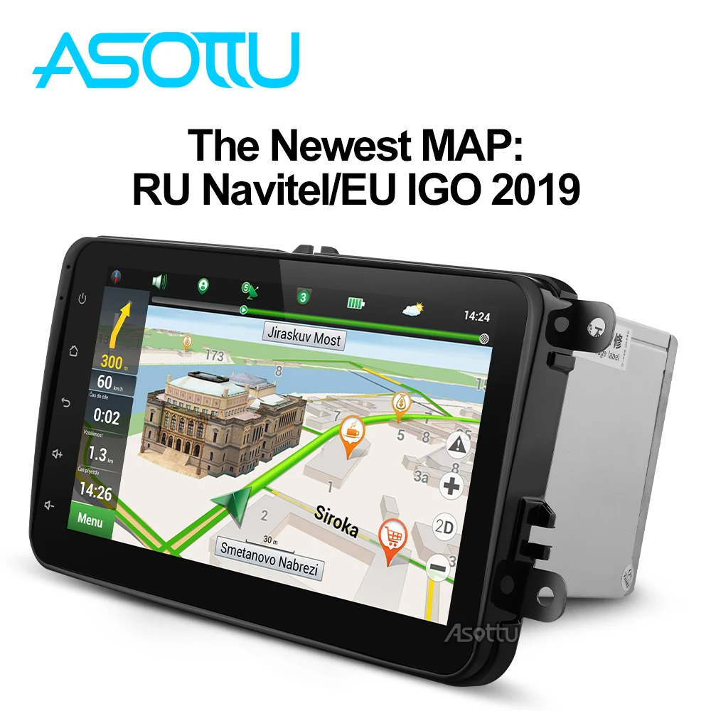 Flash Deal EU/RU Warehouse CDZ8060 2G android 9.0 car dvd player for VW polo golf passat tiguan skoda yeti superb rapid for skoda gps navi 5