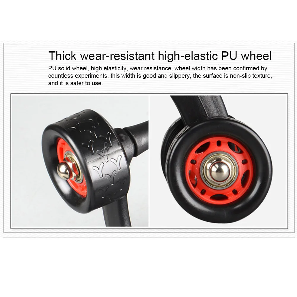 Hot Sale Abdominal Roller Wheel Exercise Equipment Wheel Ergonomic Abdominal Roller Workout Equipment Home G66
