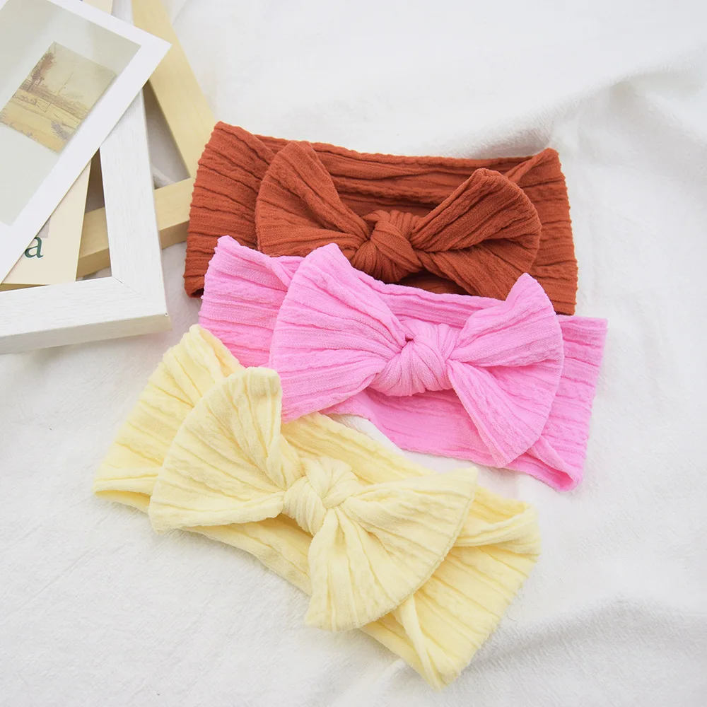 

Children's Headwear Baby Nylon Headband Bow Headband European and American Baby Decoration Baby Girl Headbands Baby Headband