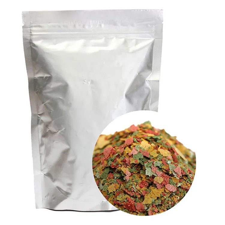 Alimento para peces tropicales y ornamentales, carpa dorada, alimento para peces pequeños, 3 colores, accesorios para acuario, 100g