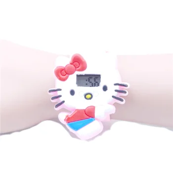 

2020 Pink Girls Watches Electronic LED Digital Watch Brand Cartoon Wrist Watch Silica Gel Clocks Ceasuri Saat Relogios infantis