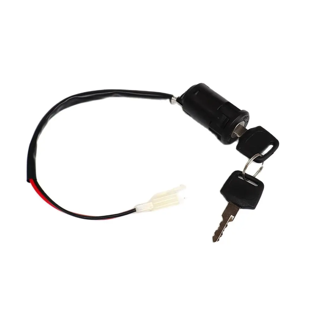 Ignition Key Switch 2 Wires Ignition Keys Start Switch Lock For Gokart Karting ATV Go Kart Scooter Motorcycle motorcycle ignition switch motorcycle switch motorcycle key scooter lock set 1 Set