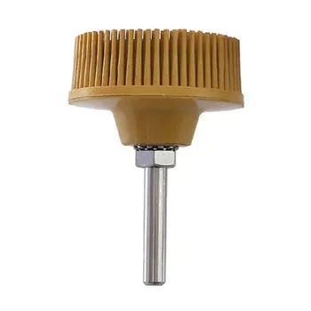 

Polishing Wheels Grit 50 80 120 Radial Bristle Disc 2 inch 3 inch Emery Rubber Abrasive Brush 1/4" 6.35mm Dremel Accessories
