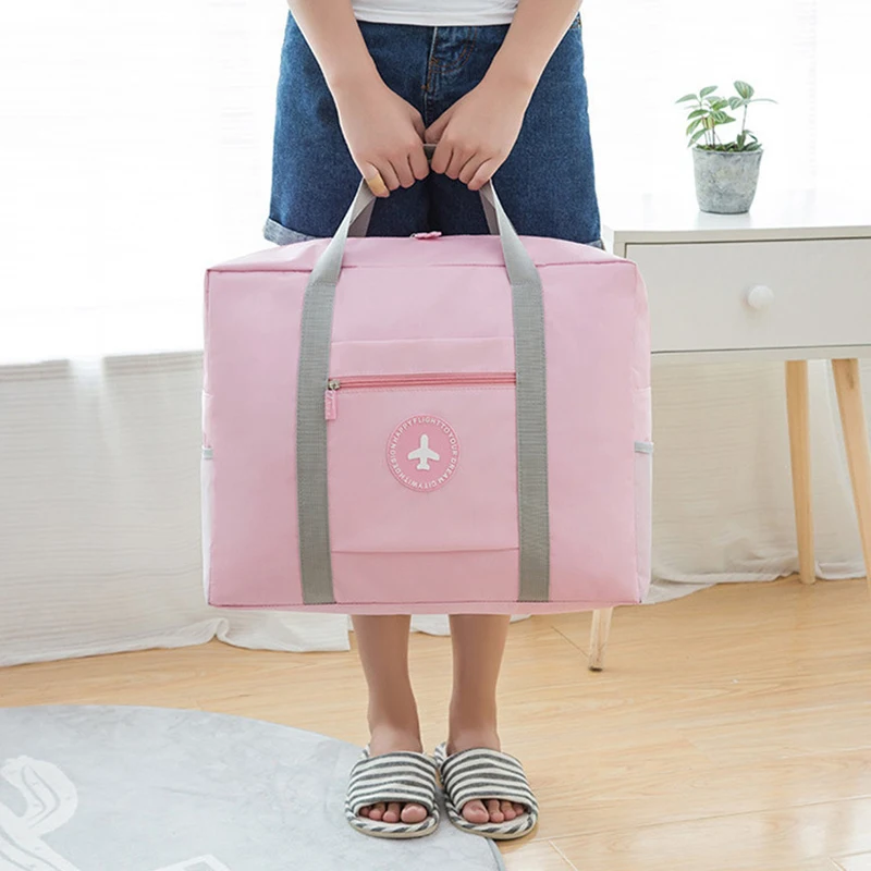 Женский чехол на колесиках, сумка для посадки, складная дорожная сумка, органайзер, Большая вместительная сумка для хранения одежды, сумка для хранения багажа за рубежом, Сортировочная сумка