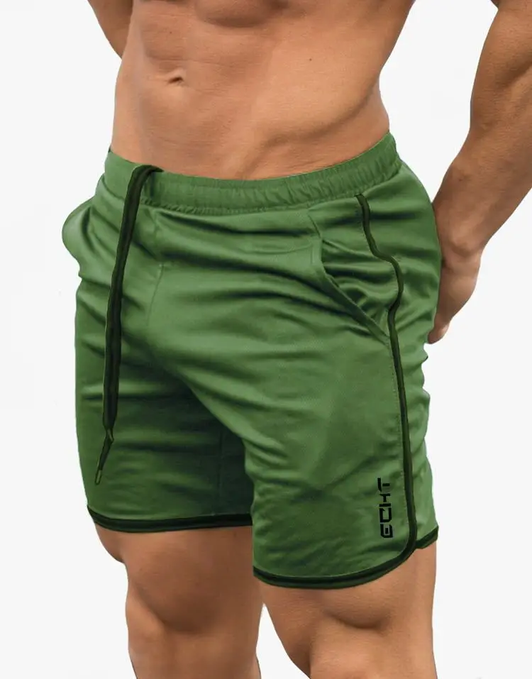 

New Style Fitness Muscle Brother Sports Shorts Running wang yan ku Summer Thin Section Training Shorts Slim Fit Running