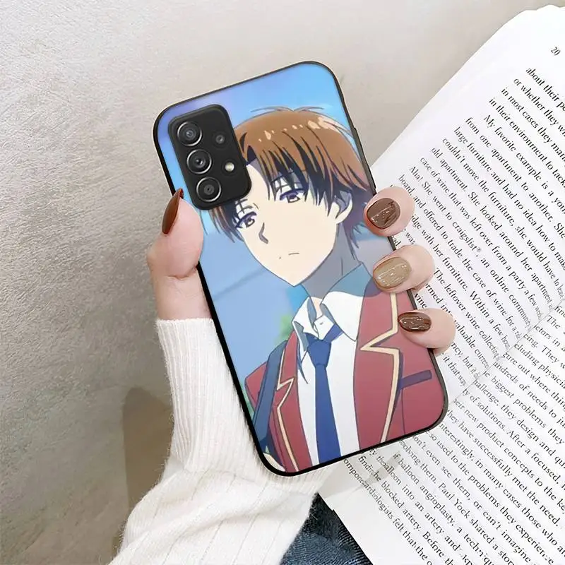 ZORORONG Classroom Of The Elite Kiyotaka Ayanokouji Phone Case For Samsung Galaxy S10 S20 S21 Note10 20Plus Ultra Shell