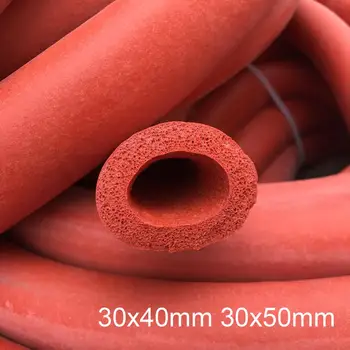 

30mm id Silicone foam tube flexible foaming Silicon hose Sponge casing silicone rubber sleeve Silicone insulated sponge tube