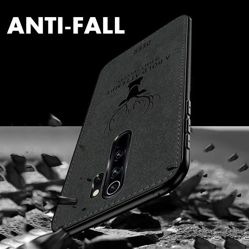

Classic Cloth Fabric Case for Xiaomi MiA3 Lite 9T Pro 9SE Redmi K20 Note8 Pro Note 5 6 7 8 Pro 7A 6A Soft TPU Back Cover Coque