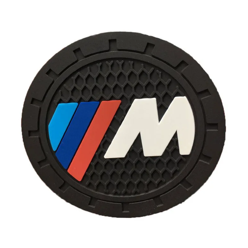 1 шт. силиконовый автомобильный нескользящий коврик для подстаканника BMW M3 M5 M6 X1 X3