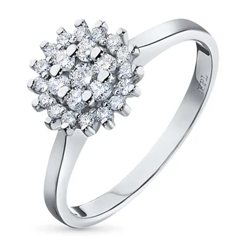 

Ring in white gold with diamonds e0901kts06184900