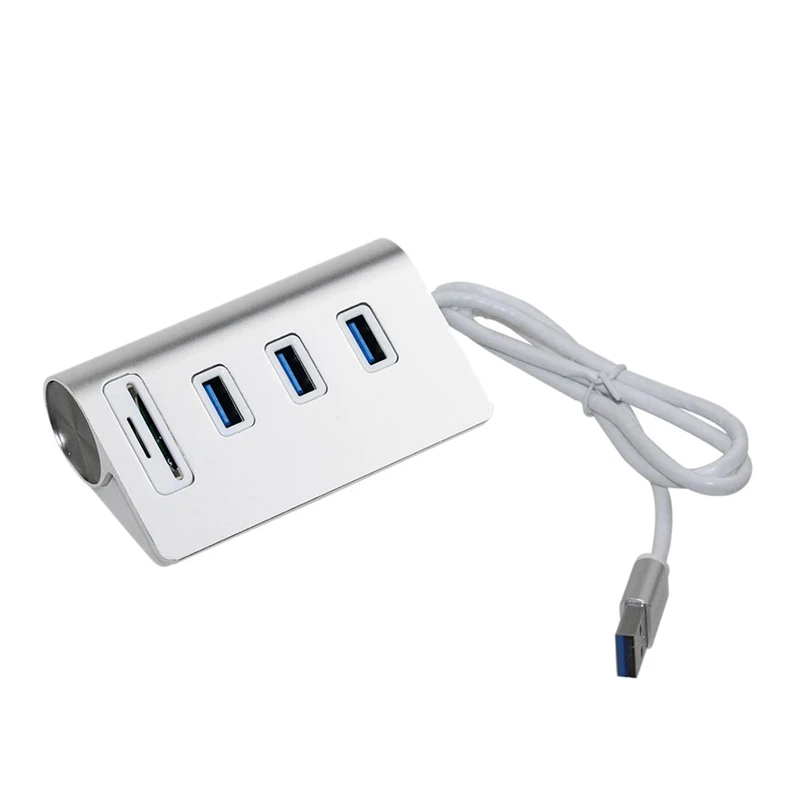 3.0 Combo USB 3.0 Hub USB Distributor Hub Extender Multifunctional Card Reader