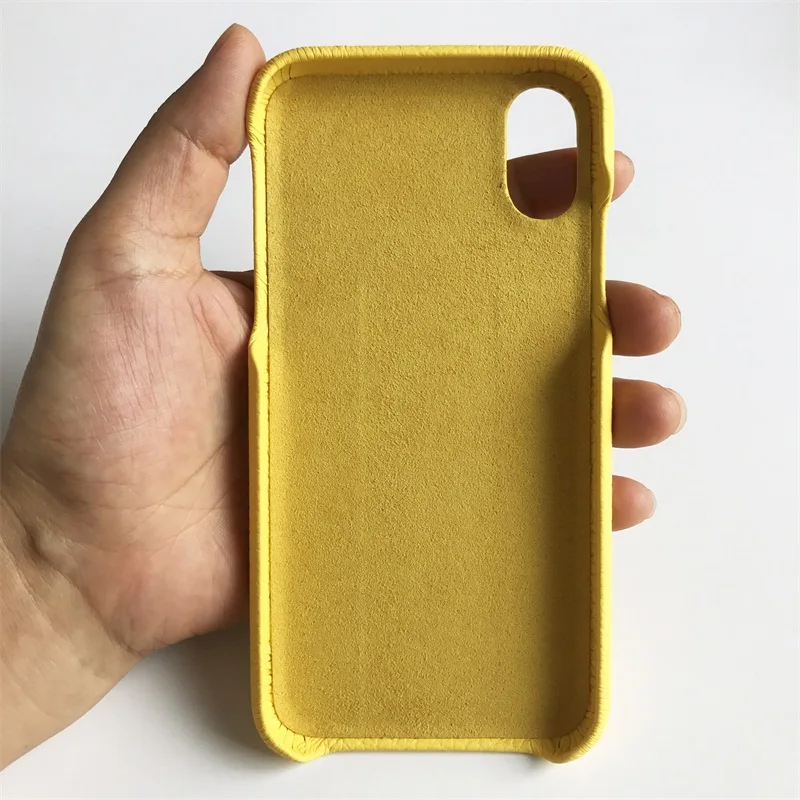 Роскошный Litchi чехол из натуральной кожи для Apple iPhone X/Xs красный желтый индиго черный оливковый зеленый