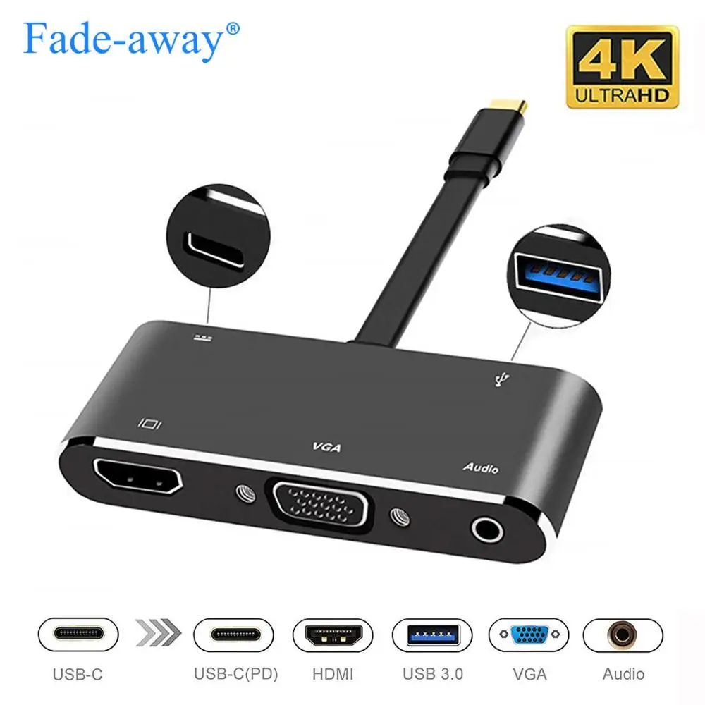 Адаптер USB 3 0 для MacBook Samsung S8 Dex Huawei P30|Кабели VGA| |