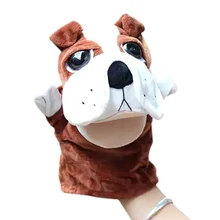 Животное большеглазая Собака Ручная Перчаточная кукла игрушки Дети палец животное перчатки-куклы игрушки для детей ручная игрушка подарок дропшиппинг#50