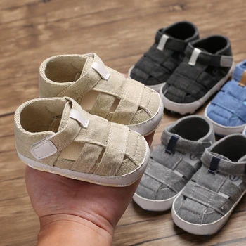 

2019 Summer Baby Newborn Soft Crib Sole Leather Shoes Girl Boy Kid Toddler Prewalker