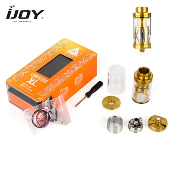 

Best price! Original IJOY Limitless XL Sub Ohm Tank 25mm Diameter 50W-215W 4ml Capacity Dual Coils VS IJOY EXO XL Tank