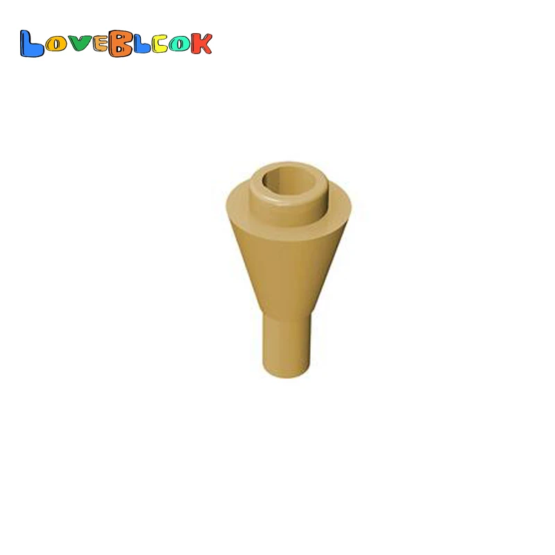 

Cone 1x1 Inverted with Handle Ice Cream Building Blocks Assembles MOC Technical Parts DIY Toy Creative For Kid 11610 10pcs/Lot