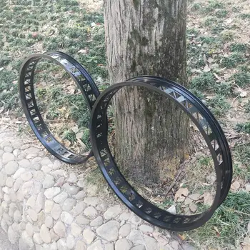 

Beach bike wheels Kalosse DIY colors 80mm width 36 Holes Snow bikes rim 26X4.0 tires rims