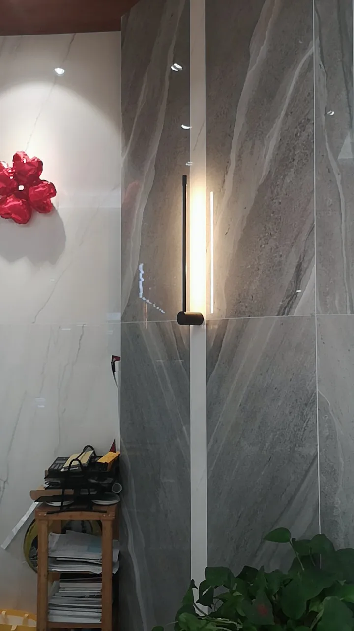 Скандинавский минималистичный Стильный современный настенный светильник для гостиной, спальни, комнаты, индивидуальный Креативный светодиодный настенный светильник для коридора