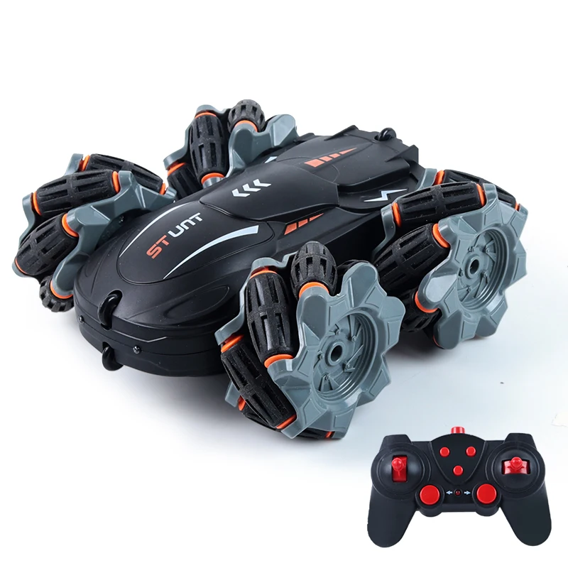 

360 Rotating RC Car 4WD 2.4G Drift Stunt Car High Speed Climbing Off-road Racing Car With LED Lights Toy Gift for Kids