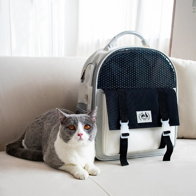 Sac à dos de transport pour chat