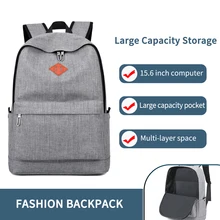 Противоугонная сумка, мужской рюкзак для ноутбука, рюкзак для путешествий, Женский вместительный бизнес рюкзак с зарядкой через USB для колледжа, студентов, школы, сумки через плечо