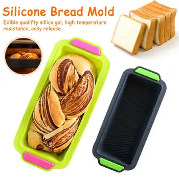 

Silicone Cake Mold Baking Bread French Bread stick Mold Muffin pizza Cake Mold kitchen Bakeware Tray Mould Cake Baking Tools