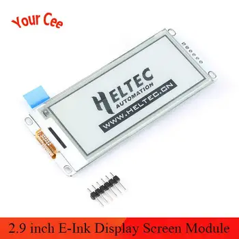 

2.9 Inch E-Paper Module E-Ink Display Screen Module For Arduino 2.90 Inch e Ink Black White Color DIY Kit Watch