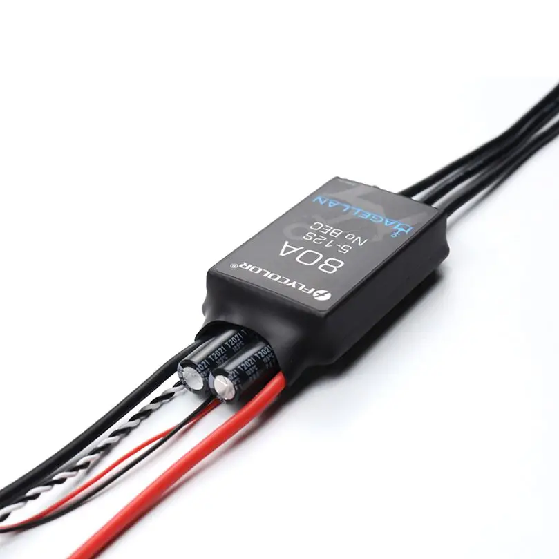 

FLYCOLOR BOOSTER Power 5-12S 80A Two-Way PWM One- Way Inductive / Non-inductive NO BEC Brushless ESC Underwater Remote Operated