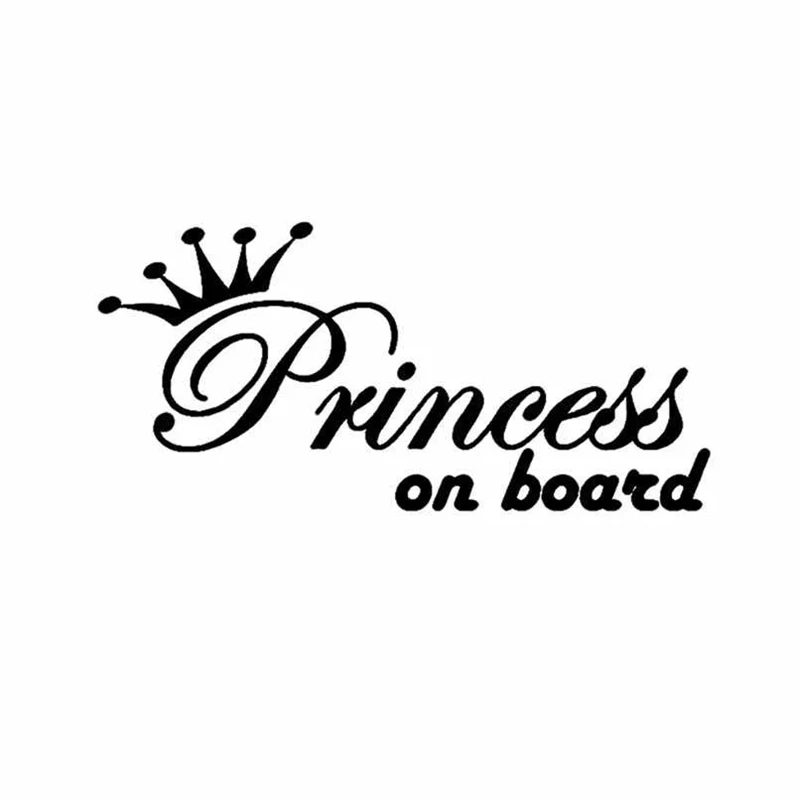 

30163# Various Colors/Sizes princess on board car sticker vinyl car decal waterproof stickers on car truck bumper rear window