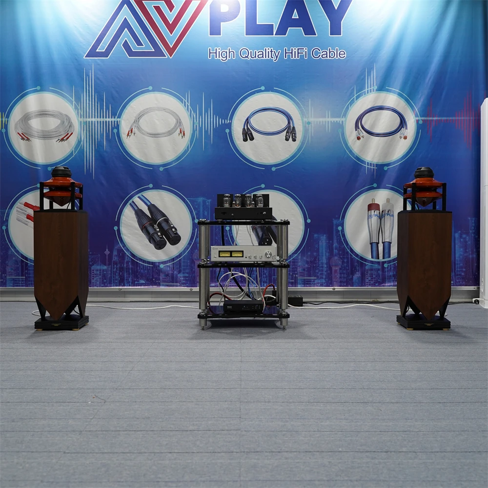 GL-001 HIFI Loudspeaker Speaker Three-Way Coaxial Passive Home Speaker 8 Ohm/220W Sensitivity 92DB
