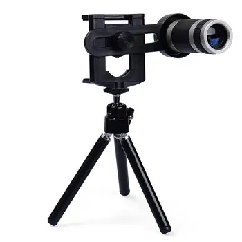 

Mobile Phone External Lens Set 8X Zoom Lens With Tripod Clip And Rope For Camera Smart Phone