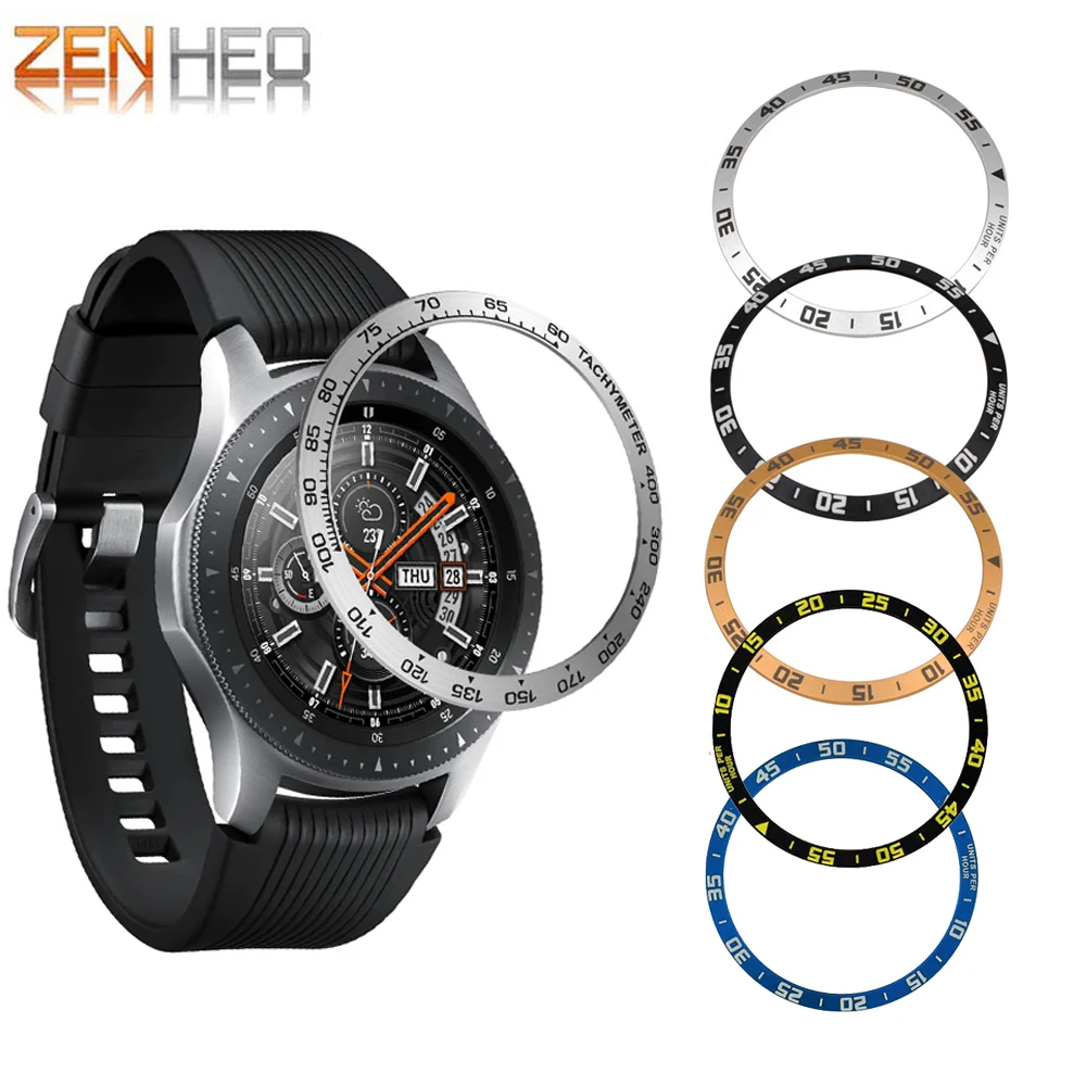 Металлическое кольцо для Samsung Galaxy Watch 46 мм/42 мм защитный чехол Gear S2 S3 Frontier |