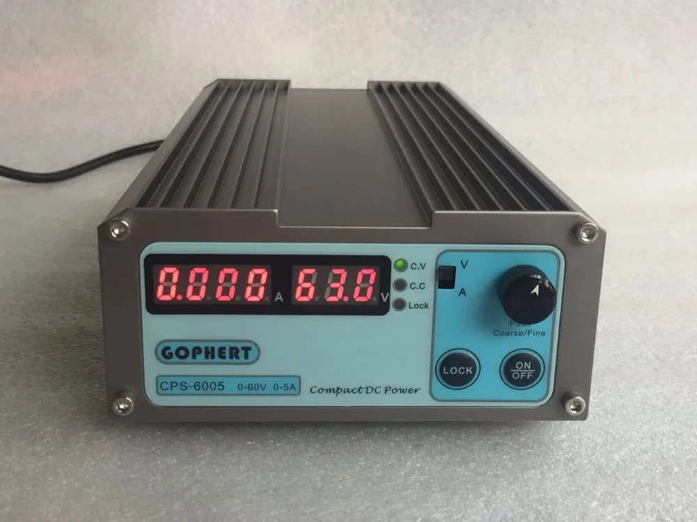 CPS-6005 60V 5A 110 V-220 V Компактный регулируемый переключатель-режим цифровой Регулируемый импульсный источник питания постоянного тока