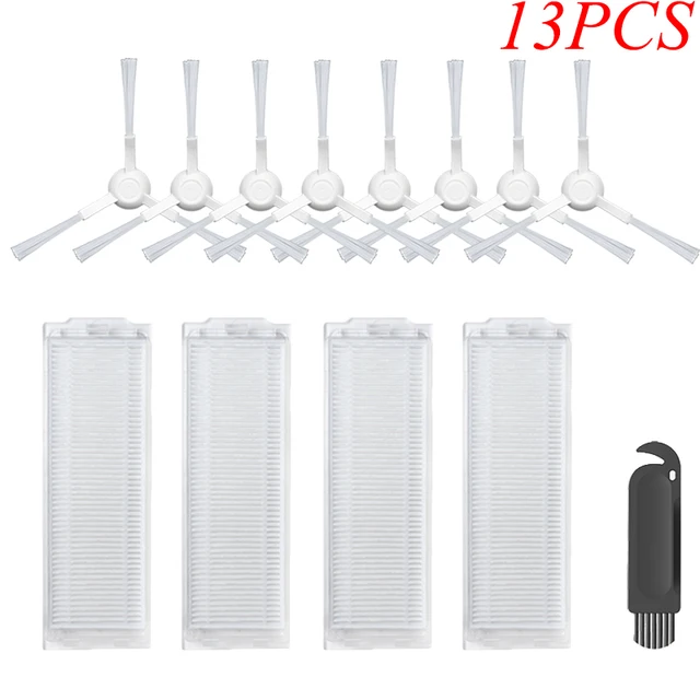 For Xiaomi Mijia Mop Pro STYTJ02YM VIOMI V3 SE V2 PRORobot Vacuum Cleaner Main/Side Brush Hepa Filter home appliance Parts 13PCS