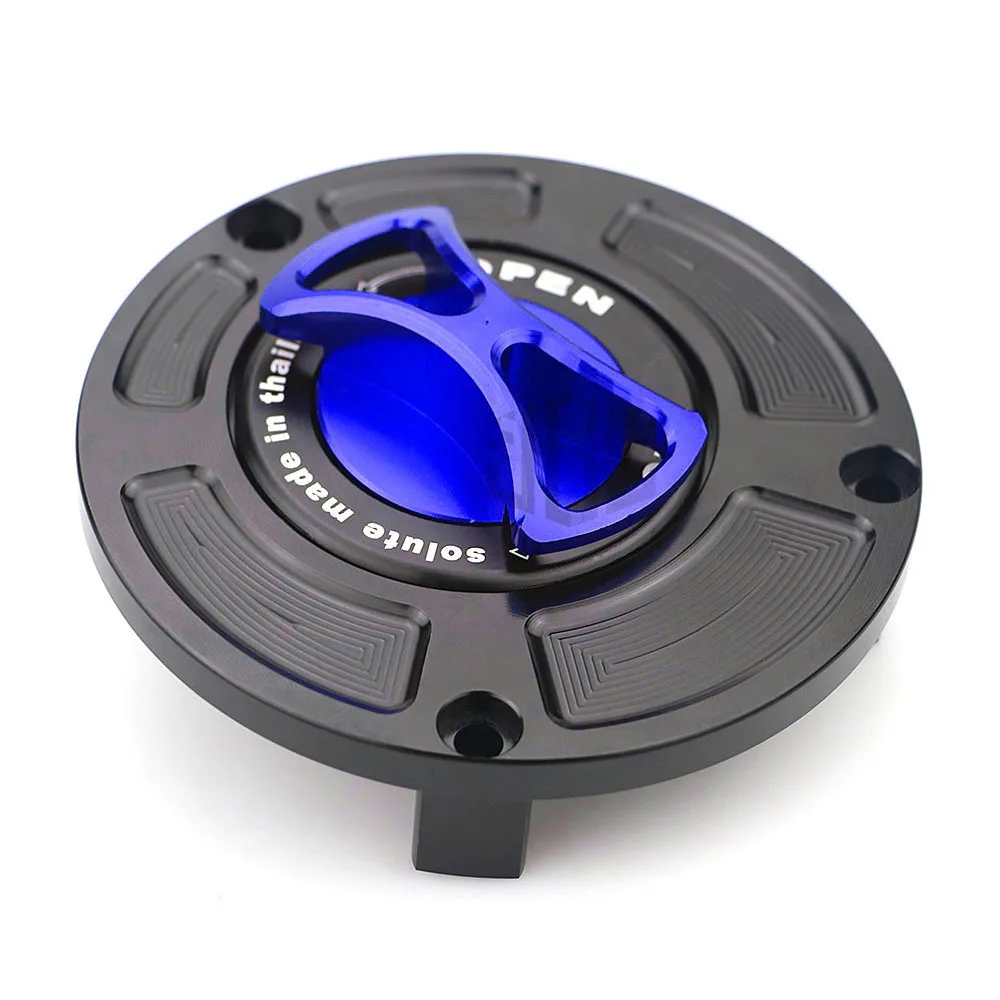 Blue Мотоцикл Универсальный CNC алюминиевая крышка бензобака крышка Украшение крышки протектор для Honda MSX125 2013 - Цвет: Blue