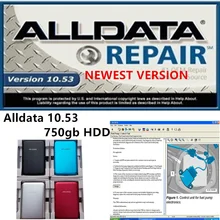 2020 quente alldata v10.53 software de reparo de automóveis todos os dados do carro programador diagramas de fiação para carros e caminhões usb 3.0 750gb hdd