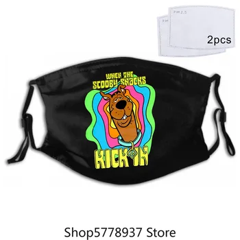 

New Mens Scooby Doo When The Scooby Snacks Kick In Vintage Graphic Mask mask