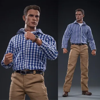

FS024 1/6 Scale Male Figure Accessory Captain America Steven Rogers Action Figure Mode Full Set Christmas Toy for Fans