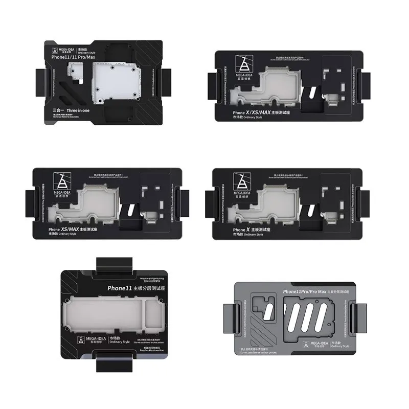 

Qianli Mega-idea for iPhone X-XS-11 Pro Max Logicboard Fixture iSocket Jig Logic Board Fast Test Fixture Holder Mainboard Repair