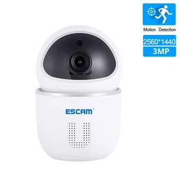 

ESCAM QF903 HD 3MP Wifi IP Camera P2P Pan/Tilt Night Vision Infrared Motion Detection CCTV Surveillance Cameras Baby Monitor