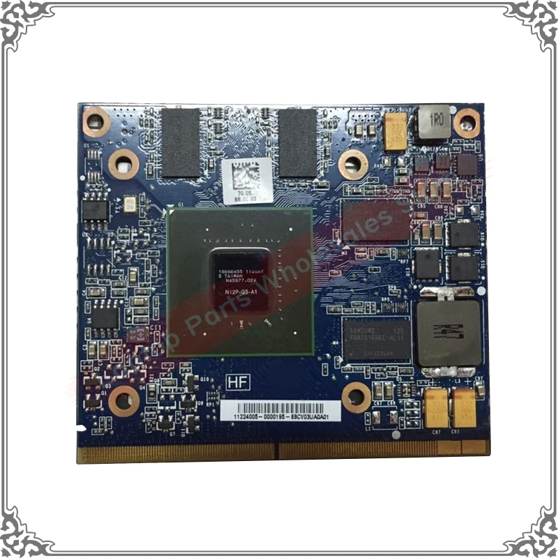 

Оригинальная Новая графическая карта для ноутбука HP GT540 GT540M 2 ГБ 512 М для Lenovo B500 B505 B50R1