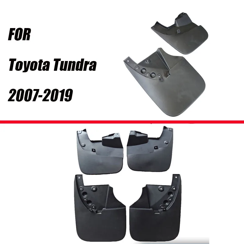 Брызговики для Toyota Tundra Fender Брызговики Tundra Брызговики автомобильные аксессуары авто styline Передние Задние 4 шт