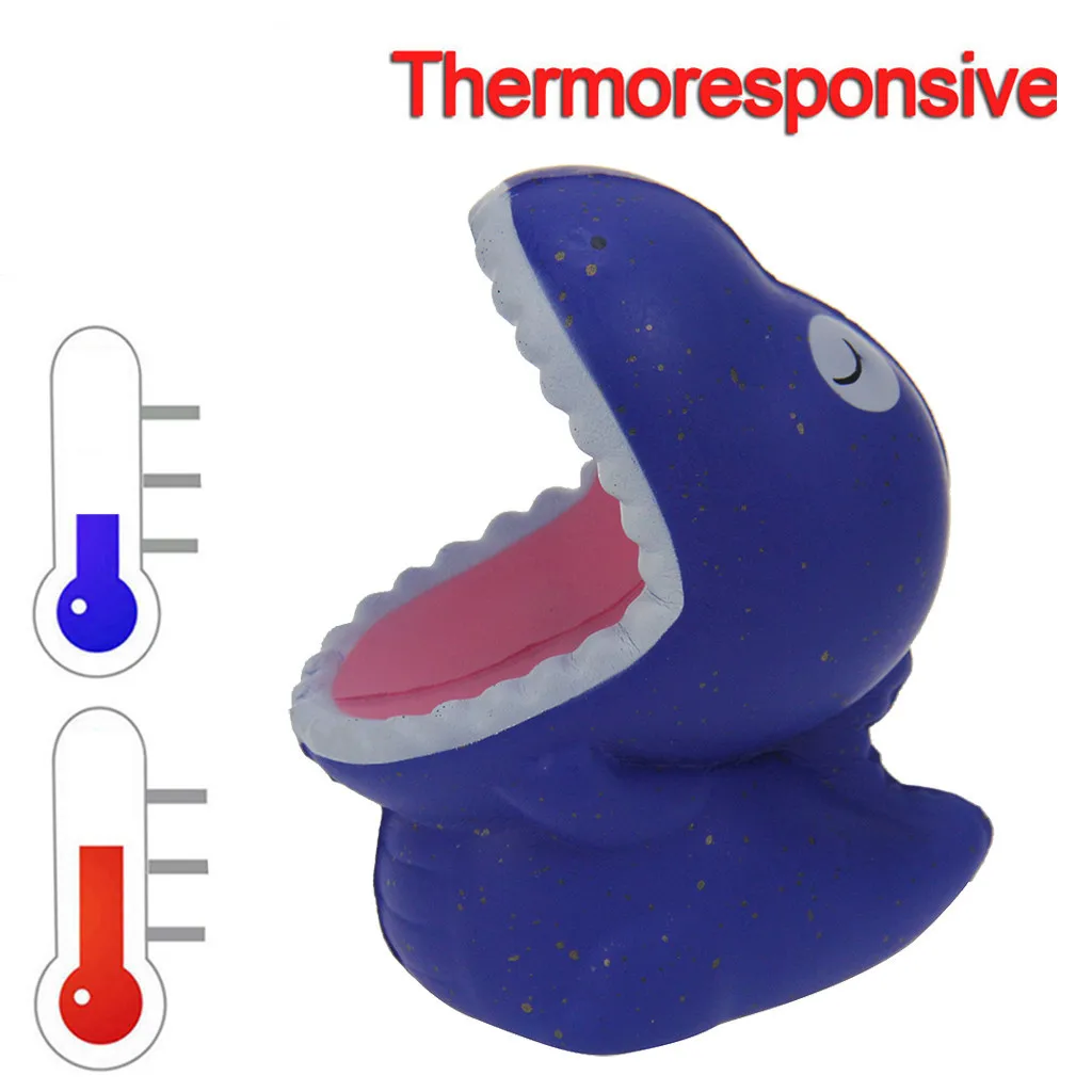 Fun Crocodile Slow Rising Cute Soft Squeeze Toy inger rehabilitation training props Simulation cartoon Kid Toy #B