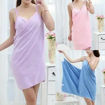 

Home Textile Towel Women Robes Bath Wearable Towel Dress Womens Lady Fast Drying Beach Spa Magical Nightwear Sleeping